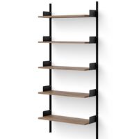 Wall Shelf 1900 Walnut/ Black