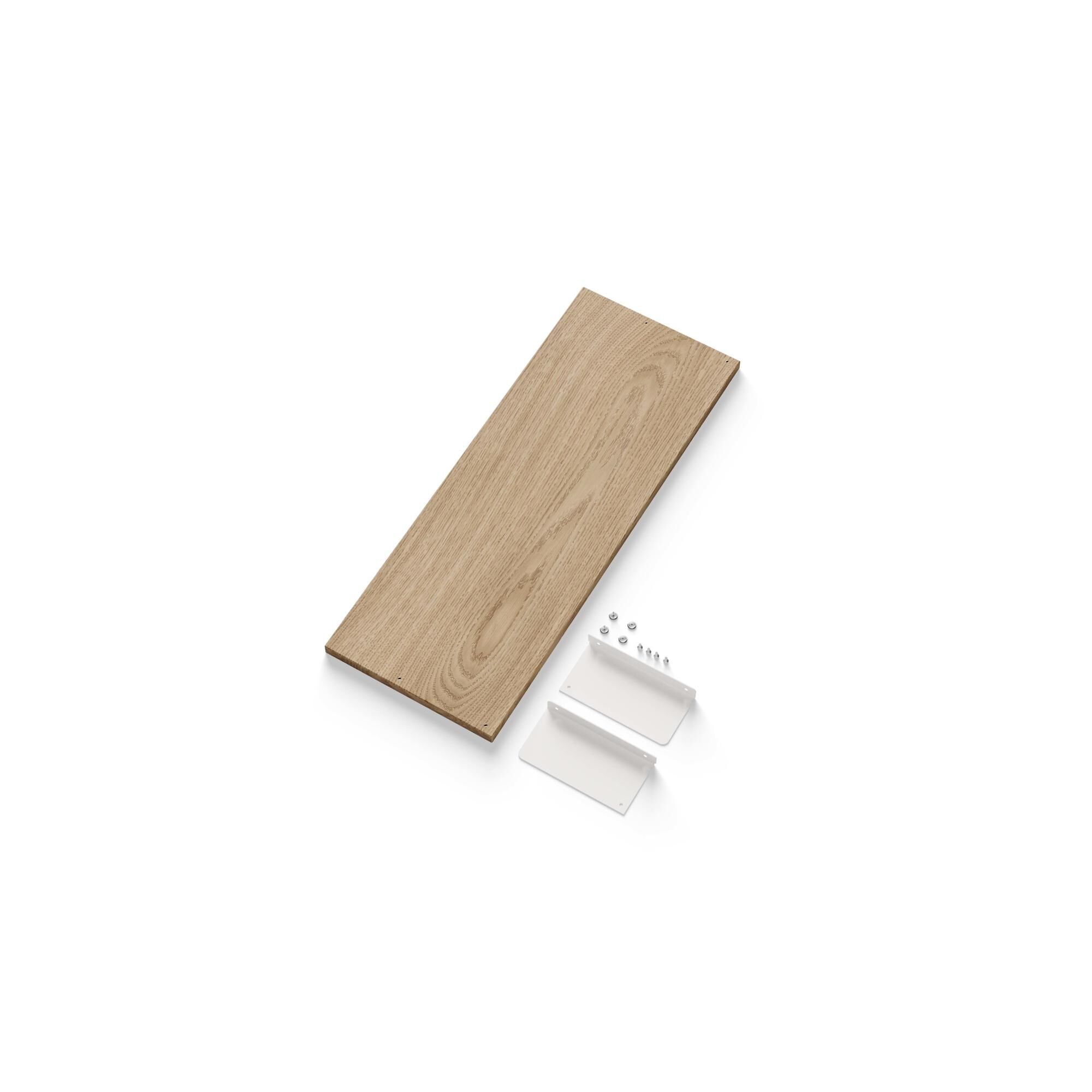 Ensemble D'étagères Standard Chêne/ Blanc
