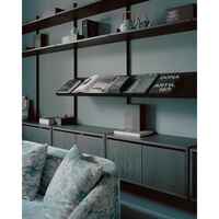 Scaffale Per Armadio 1 Libreria con Cassetti Bianco