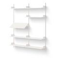 Libreria Living 1900 Bianco