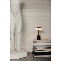 Blossi Bærbar Lampe Mini Sort/ Opal