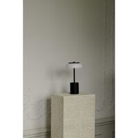 Blossi Bærbar Lampe Mini Sort/ Opal