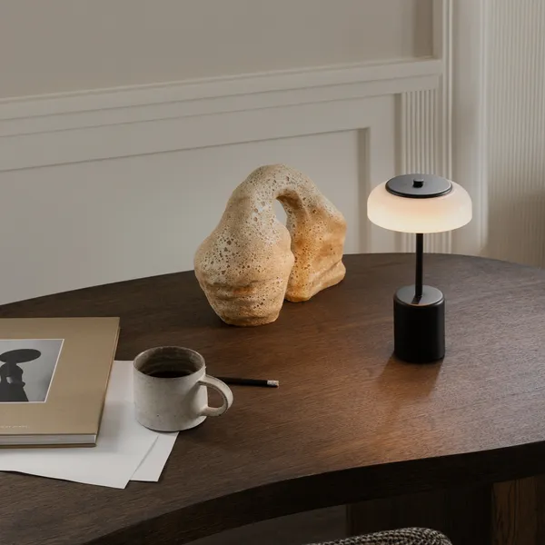 Blossi Mini-Taschenlampe Schwarz/Opal