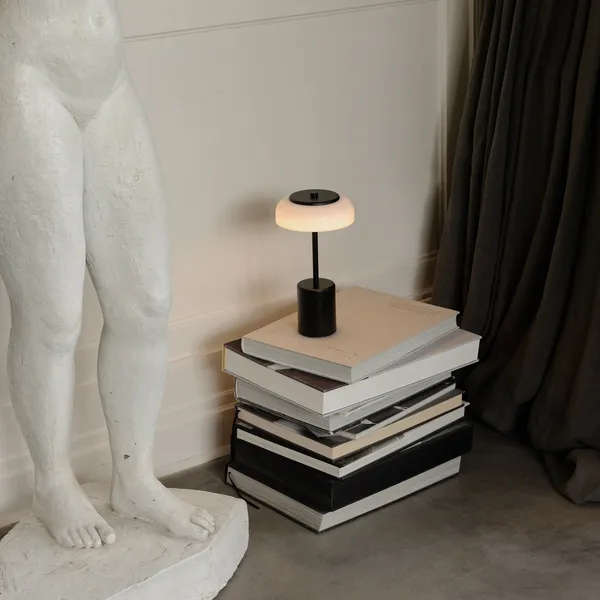 Blossi Mini-Taschenlampe Schwarz/Opal
