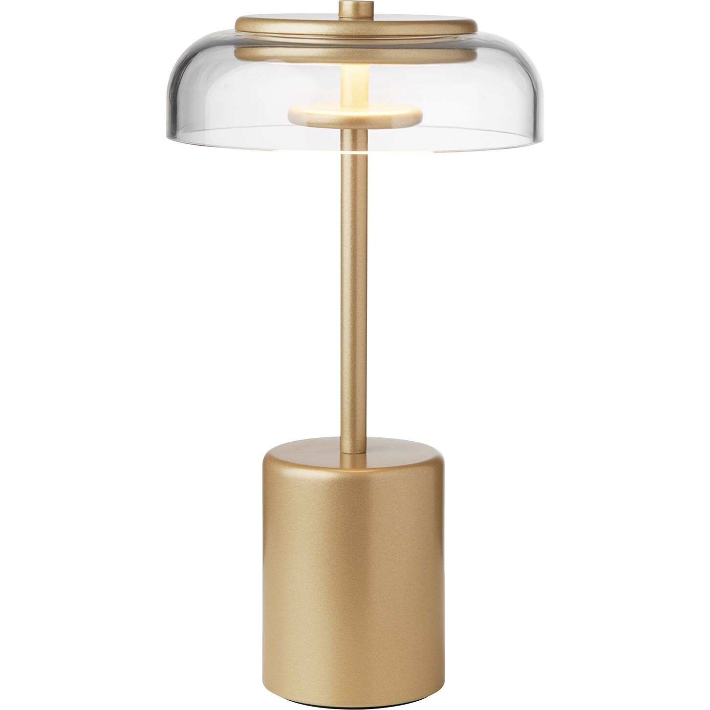 Lampe Portable Blossi Mini Or Nordique/ Transparent