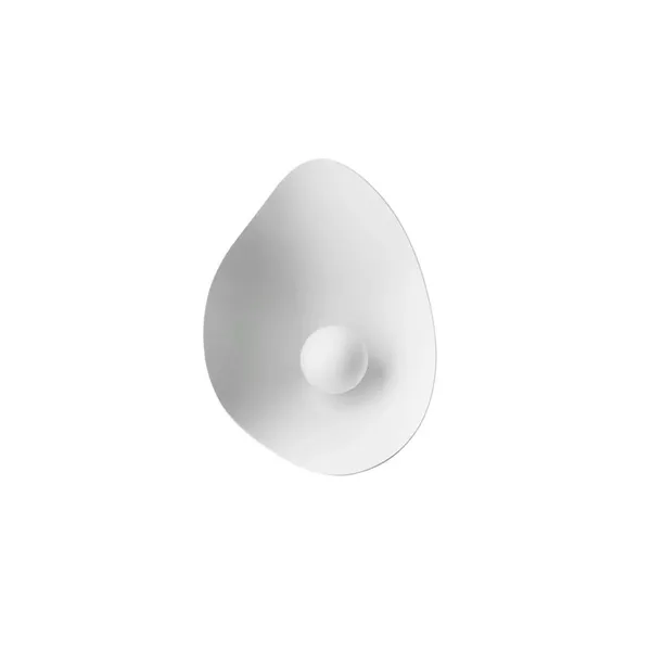 Florii 1 Wandlamp Brons/ Wit