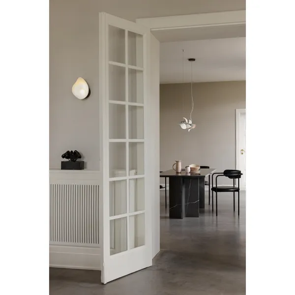 Florii 1 Wandlamp Brons/ Wit