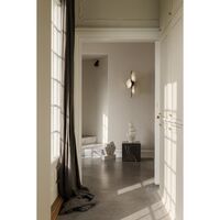 Florii 3 Wandlamp Brons/ Wit