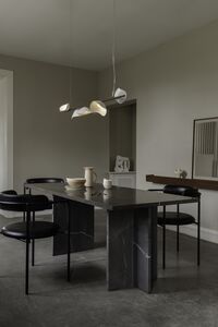Florii 5 Linear Pendel Mørk Bronze/Hvid