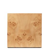 Burl Cube Side Table Natural