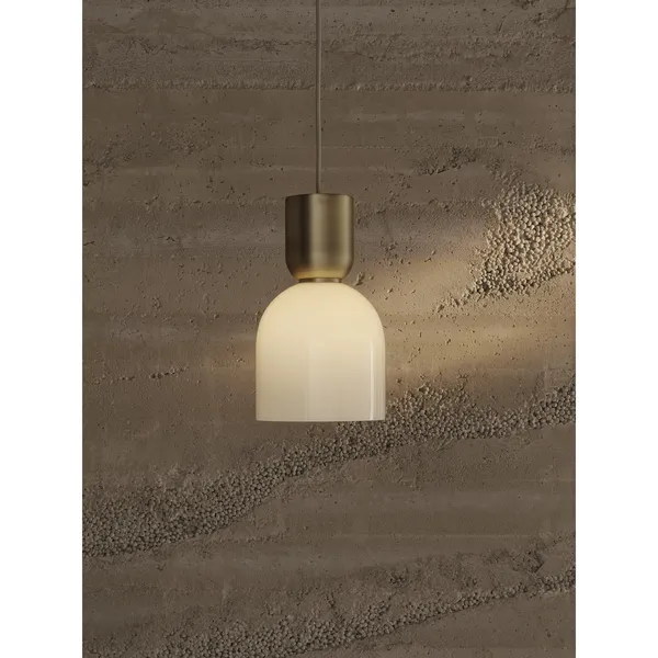 Collect Bell Pendelleuchte Messing
