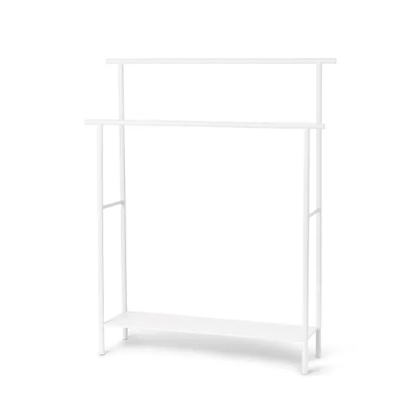 Dora Towel Rack White