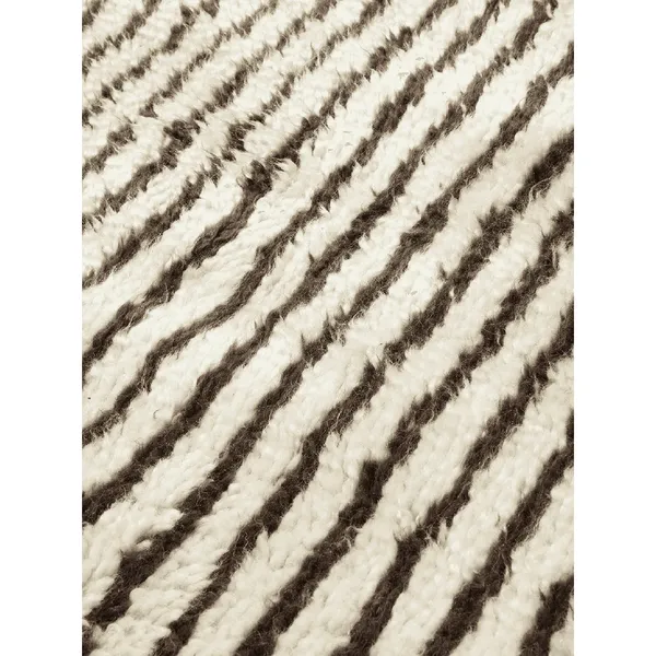 Kami Knotted Rug 120x180 Off-White/Coffee