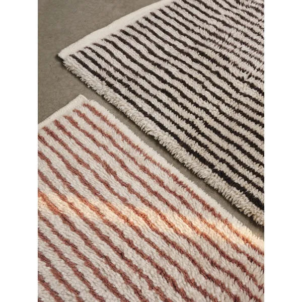 Kami Knotted Rug 120x180 Off-White/Coffee