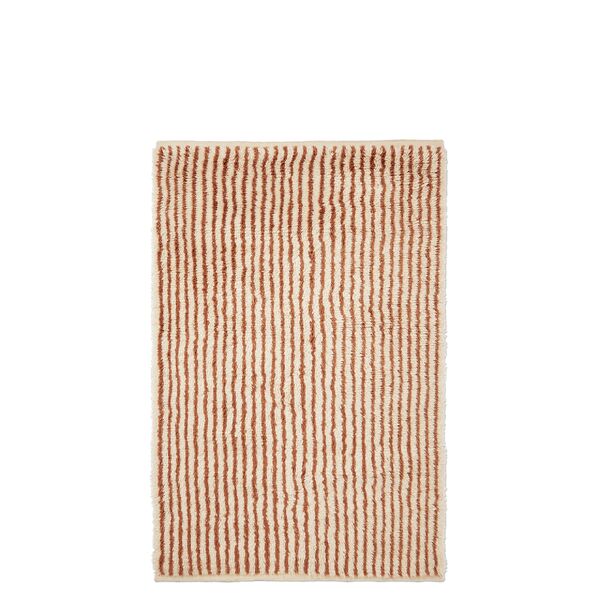 Kami Knotted Rug 120x180 Off-White/ Maroon