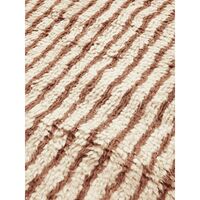 Kami Knotted Rug 80x120 Off-White/ Maroon