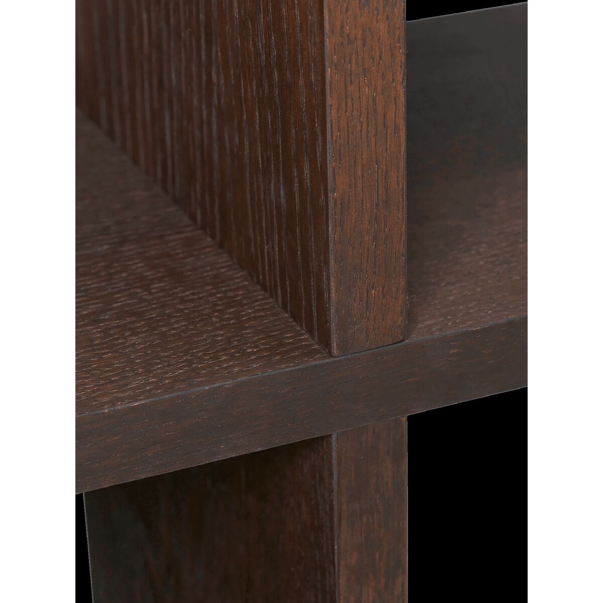 Kona Bücherregal 2x2 Dunkel Gebeizte Eiche