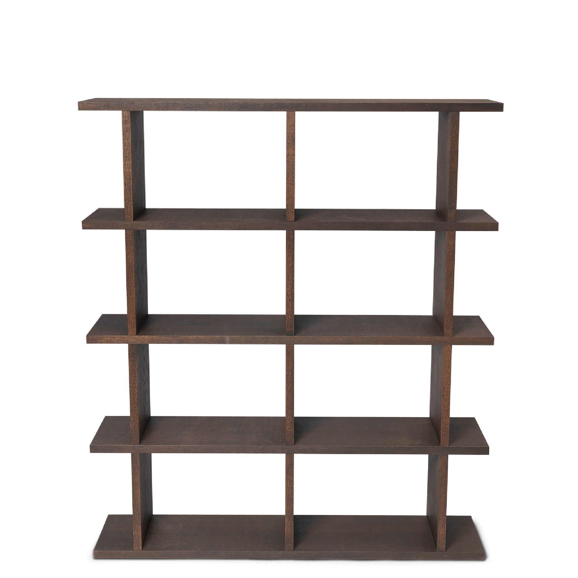 Kona Hylle 2x4 Mørkbeiset Eik