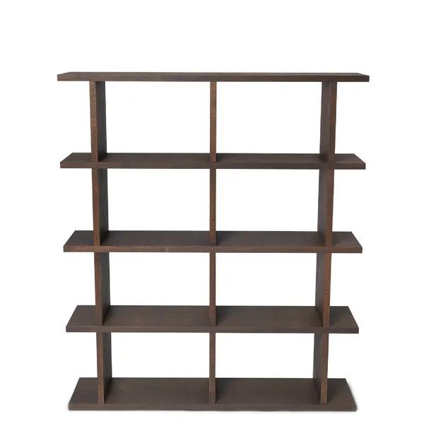 Kona Bücherregal 2x4 Dunkel Gebeizte Eiche