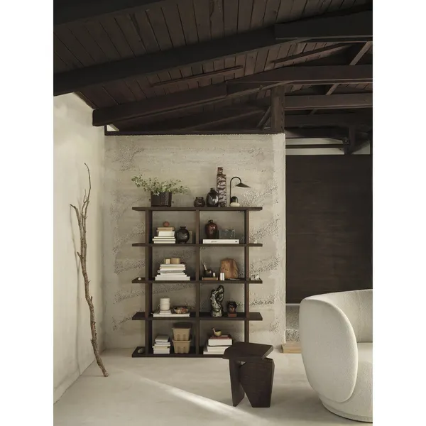 Kona Bücherregal 2x4 Dunkel Gebeizte Eiche