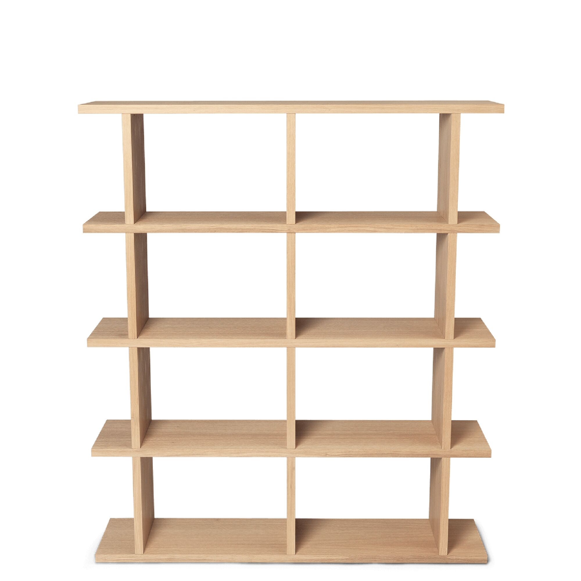 Kona Bokhylle 2×4 Naturfarget