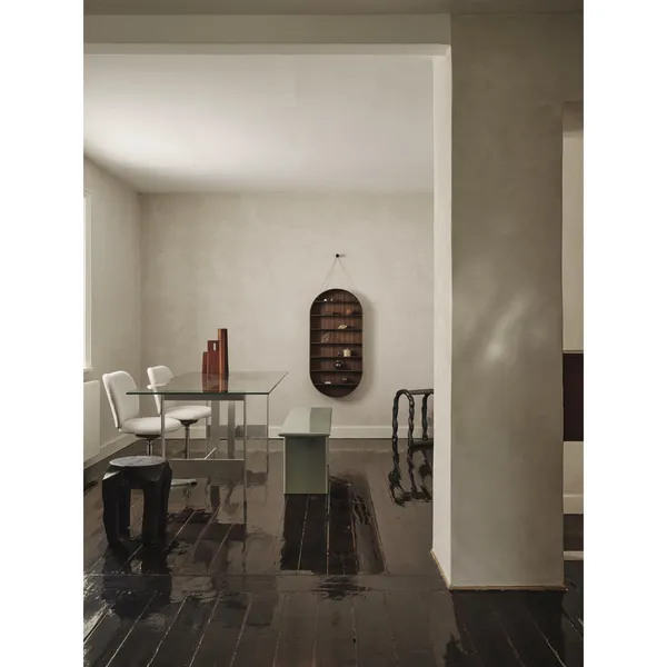 Lager Table à Manger 90x200 Verre/ Aluminium