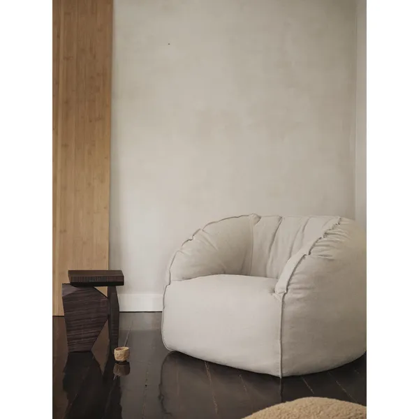 Almost Armchair Re-Cotton/Natural
