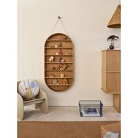 Dorm Oval Hylle Oljet Eik