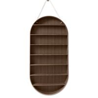 Dorm Oval Plank Gerookt Eiken