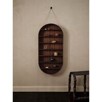 Dorm Oval Plank Gerookt Eiken