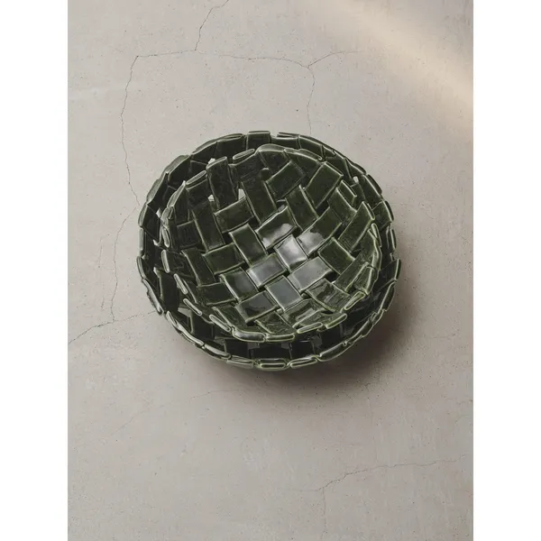 Plait Bowl Ø24 Off-White