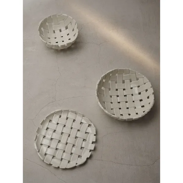Plait Bowl Ø30 Emerald Green