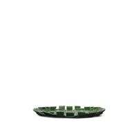 Plait Dish Emerald Green
