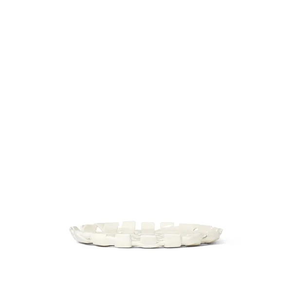 Plait Tray Off-White