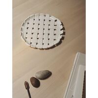 Zopftablett, Gebrochenes Weiß