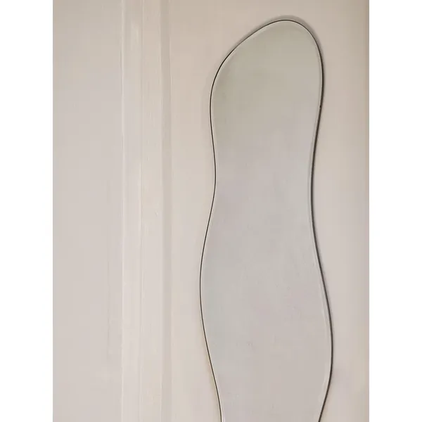 Pond Mirror Long Brass