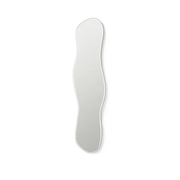 Pond Mirror Large Dark Chrome