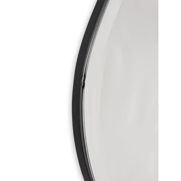 Pond Mirror Large Dark Chrome