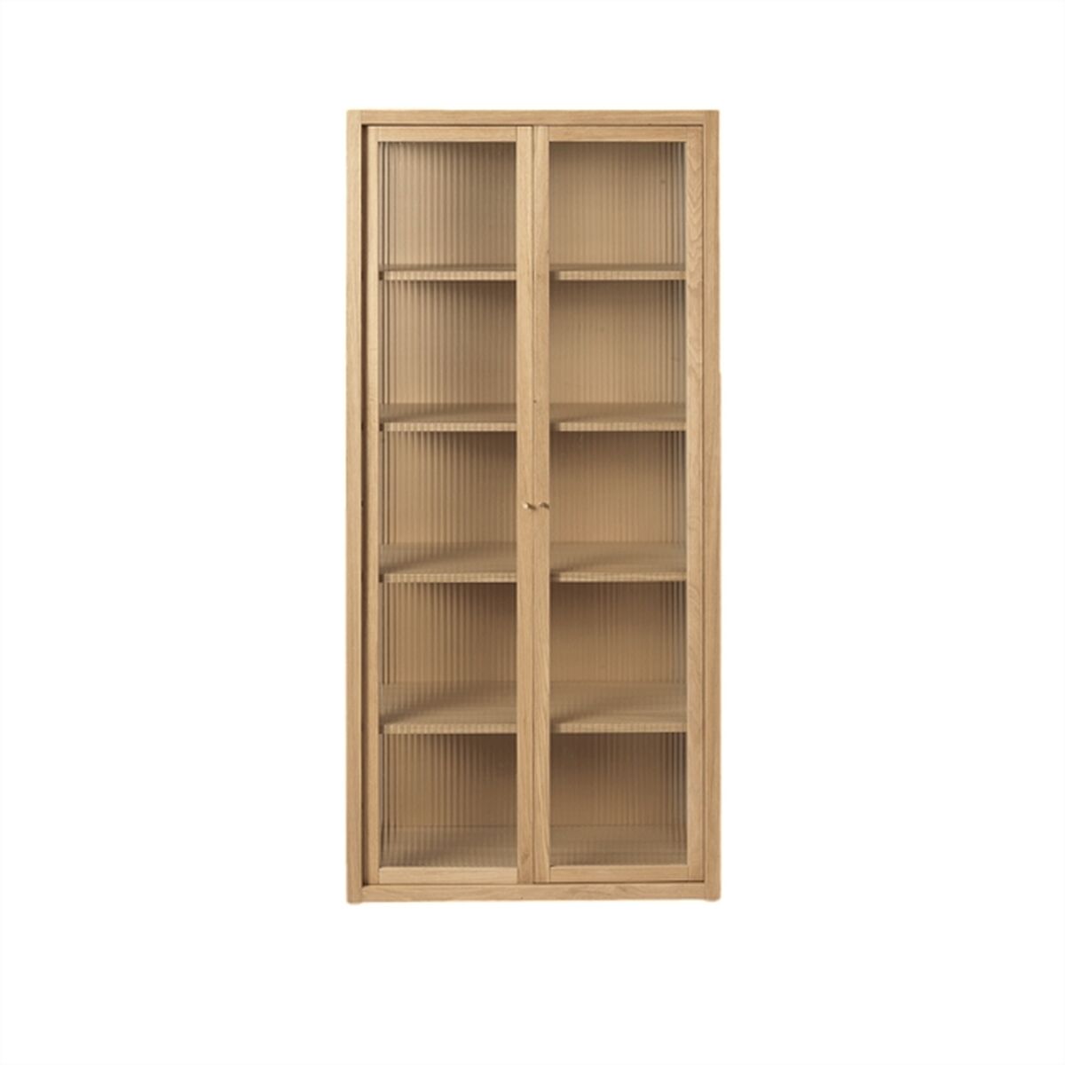 Rietvitrine Naturel Eiken