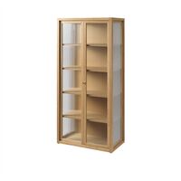 Rietvitrine Naturel Eiken