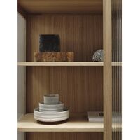 Rietvitrine Naturel Eiken