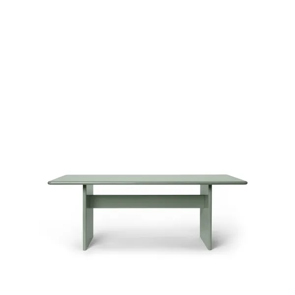 Rink Dining Table Small Tea Green
