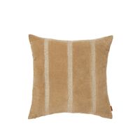 Coussin Rayé Senti Sable Sable/ Lin