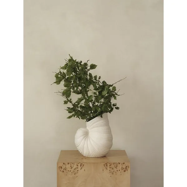 Shell Vase Off-White