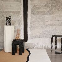 Soil Kilim Carpet 140x200 Dark Sand/ Off-White