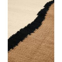 Soil Kilim Runner 70x180 Sable Sable/ Blanc Cassé