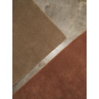 Stille Tufted Carpet 140x200 Maroon