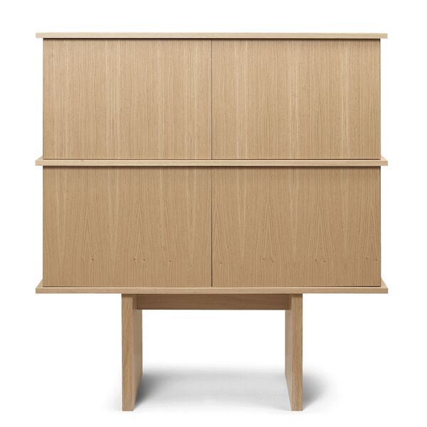 Stilt Credenza Doppia in Rovere Naturale