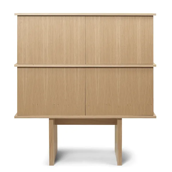Aparador Stilt Doble Roble Natural