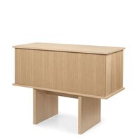 Buffet sur Pilotis Simple Chêne Naturel